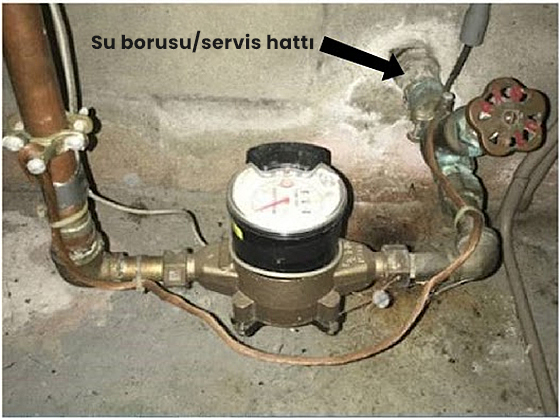 Su Borusu Servis Hattı